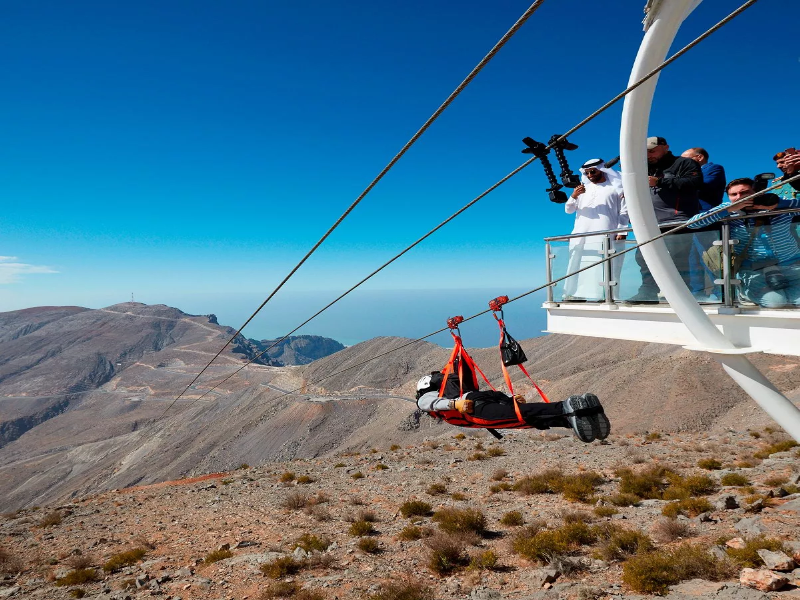 Ras Al Khaimah Jebel Jais Zipline